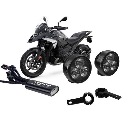 01-035-5477-0 LED-Headlightset DENALI D3 for BMW R1300GS/Adventure/R/RS/RT, R12G/S, R12, R12nineT (crash bar mounting)